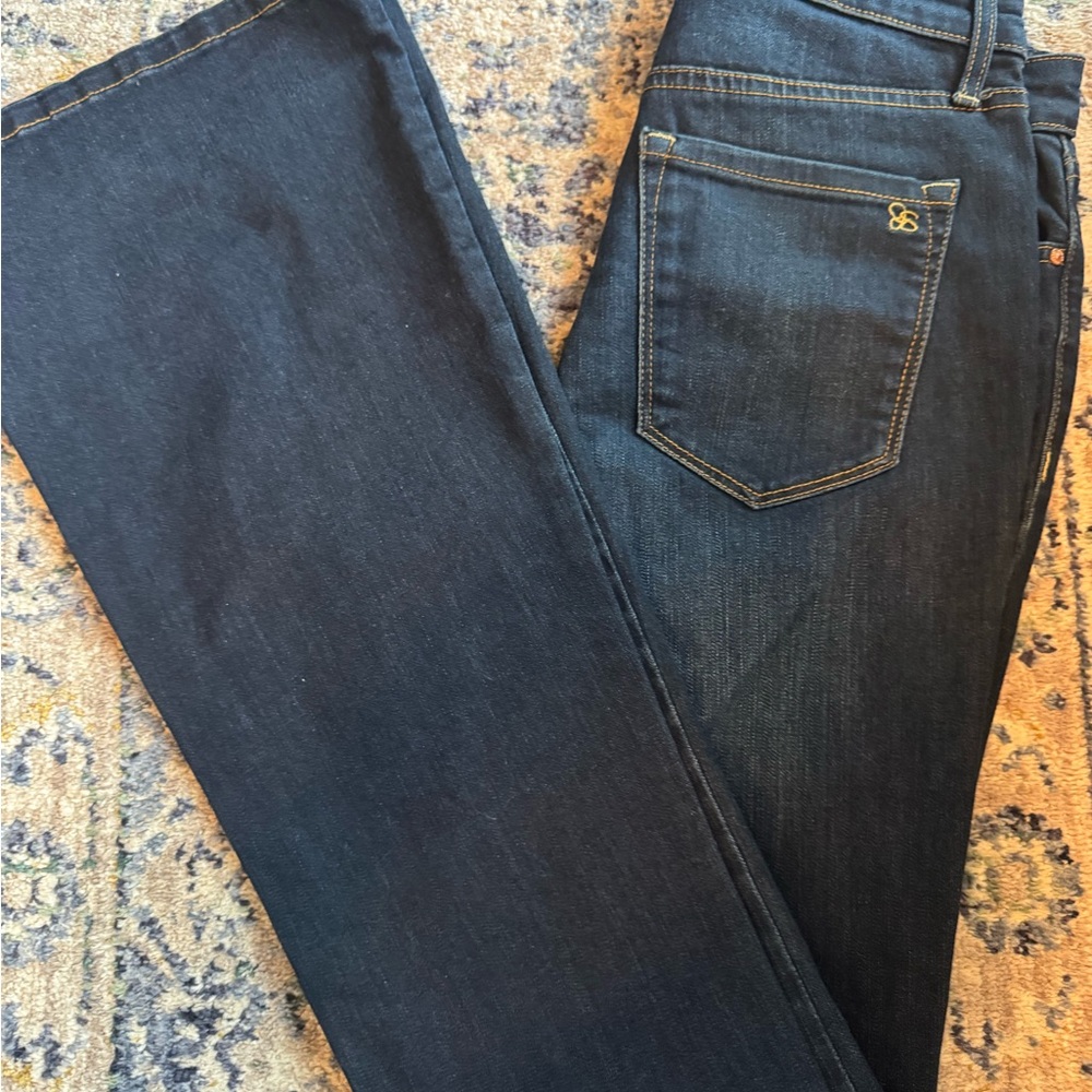 Jessica Simpson Indigo High Rise Flare Jeans